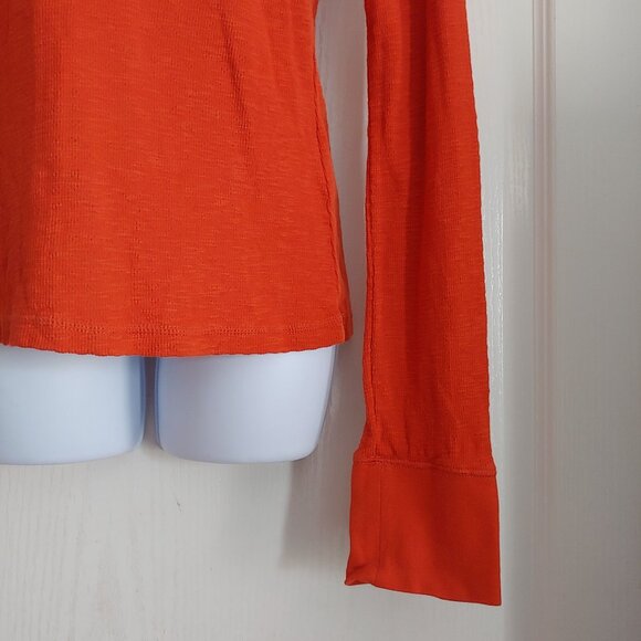 Bootheel Trading Y2K Orange Cowgirl Rodeo Country Western L-Sleeve Shirt L - Picture 4 of 10